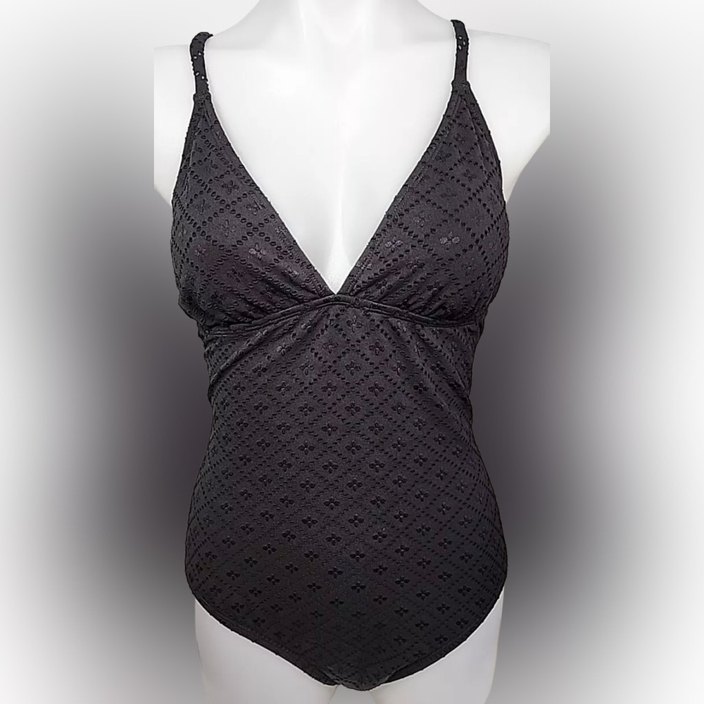 Cupshe Black One Piece Swimsuit